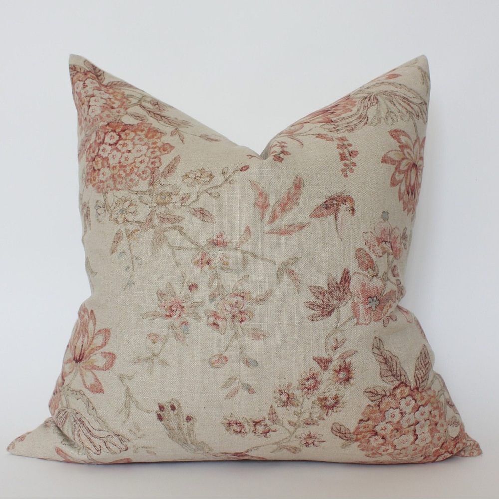 Set of two Floral Throw Pillow Covers
